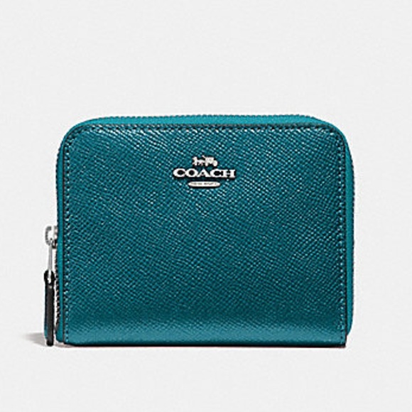 Coach Handbags - Coach Small Zip Around Wallet - NWT